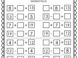 Fact Family Worksheets for First Grade together with 1147 Best Grade 1 Math Images On Pinterest