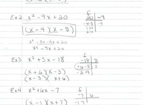 Factoring by Grouping Worksheet Answers with Factoring Trinomials X2 Bx C Worksheet the Best Worksheets Image