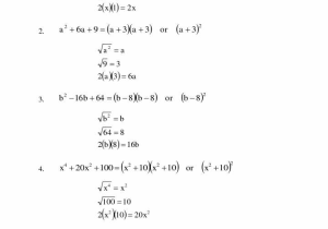 Factoring Difference Of Squares Worksheet Answer Key Also Worksheets 49 Best Factoring Trinomials Worksheet High Definition
