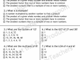 Factoring Distributive Property Worksheet Answers together with Factors and Multiples Quiz 4 Oa 4 Pinterest