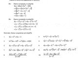 Factoring Distributive Property Worksheet Answers together with Math Worksheetsactor Worksheetactoring Trinomialsree Polynomials