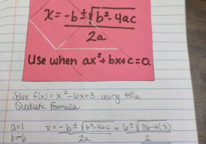 Factoring Perfect Square Trinomials Worksheet together with Math = Love solving Quadratics by Factoring and the Zero Product