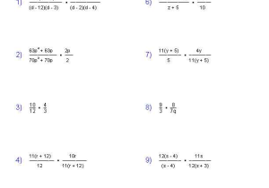 Factoring Polynomials Worksheet with Answers Algebra 2 Along with Algebra 1 Worksheets