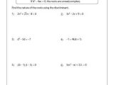 Factoring Polynomials Worksheet with Answers Algebra 2 Also 13 Best Quadratic Equation and Function Images On Pinterest