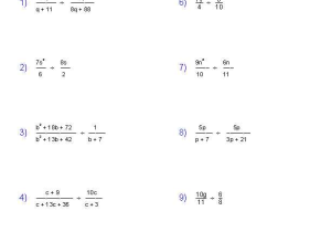 Factoring Polynomials Worksheet with Answers Algebra 2 Also Algebra 1 Worksheets