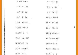 Factoring Quadratics Worksheet Answers or 10 Awesome Graph Factoring Trinomials with Leading