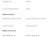 Factoring Review Worksheet Along with Polynomial Functions Worksheets Algebra 2 Worksheets