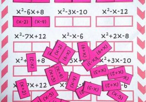 Factoring Special Cases Worksheet Also 7 Best Maths Images On Pinterest