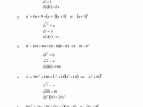 Factoring Trinomials with Leading Coefficient Worksheet and Worksheets 49 Best Factoring Trinomials Worksheet Hi Res