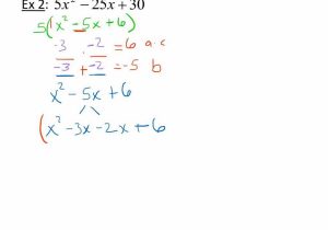 Factoring X2 Bx C Worksheet Answers with Unit B3 Factoring Trinomials