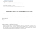 Fall Of the House Of Usher Worksheet Answers or the Fall the House Usher Worksheet Answers Choice Image