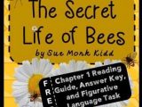 Fall Of the House Of Usher Worksheet Answers with Free Sample the Secret Life Of Bees Freebie Es with Chapter 1