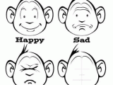 Feelings and Emotions Worksheets Pdf and Emotions Coloring Pages for toddlers Callespfo