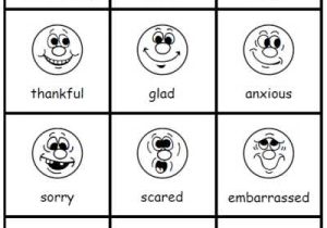 Feelings and Emotions Worksheets Pdf with Feelings Cards Worksheets for All