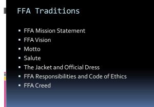 Ffa Officer Duties Worksheet and Ffa Degree Requirements Ppt Video Online