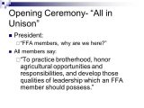 Ffa Officer Duties Worksheet and Objective 1 01 Examine Leadership Opportunities to the
