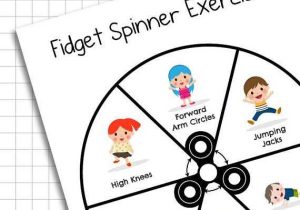 Fidget Spinner Worksheets as Well as Fid Spinners Just Got A Lot More Active with This Printable