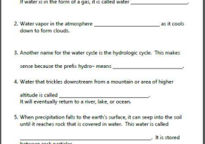 Fill In the Blank Water Cycle Diagram Worksheet Also Cloud Quiz 4th Grade Bitcoin