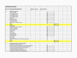 Financial Budget Worksheet and Financial Spreadsheet Template Rental Property Expenses