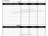 Financial Budget Worksheet as Well as Printable Bud Planner Finance Binder Update