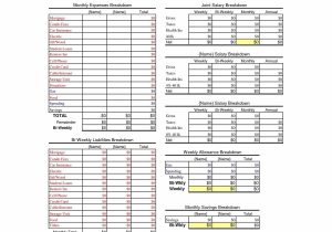 Financial Inventory Worksheet Excel or Financial Planning Spreadsheet Free and Household Bud Template