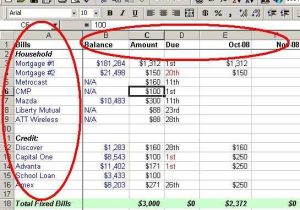 Financial Planning Worksheet Excel and Make A Personal Bud On Excel In 4 Easy Steps