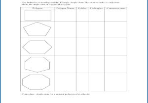 Find the Interior Angle Sum for Each Polygon Worksheet Along with Unique Interior and Exterior Angles Polygons My Interio