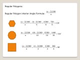 Find the Interior Angle Sum for Each Polygon Worksheet Also area Of Regular Polygons Ppt