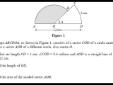 Finding area Of Shaded Region Worksheet as Well as Exam Questions Arcs Sectors and Segments Examsolutions