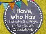 Finding area Worksheets together with I Have who Has Mystery Angles In Quadrilaterals and Triangles