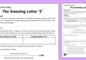 Finding Averages Worksheet and the Amazing Letter E Worksheet Activity Sheet Worksheet
