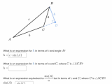 Finding Missing Angles Worksheet and Trigonometry Non Right Triangle Proof Mathematics
