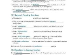 Five Types Of Chemical Reaction Worksheet Along with Fresh Types Chemical Reactions Worksheet Beautiful Lovely Types