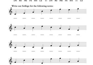 Following Directions Worksheet Middle School Also Free solfege Worksheets for Classroom Instruction