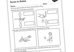 Force Diagrams Worksheet Answers together with forces In Action Worksheet forces forces and Motion forces