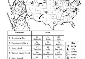 Forecasting Weather Map Worksheet 1 Answers together with 18 Best Science Weather Climate Images On Pinterest