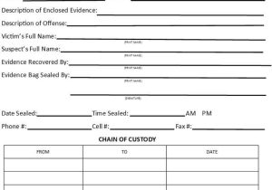 Forensic Science Worksheets or Evidence Label Template Google Search