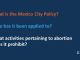 Foundations Of American foreign Policy Worksheet and the Mexico City Policy An Explainer