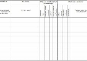 Fourth Step Inventory Worksheet as Well as Aa 4th Step Inventory Worksheet Choice Image Worksheet Math for Kids