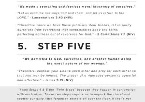 Fourth Step Inventory Worksheet as Well as the 12 Steps Of Recovery Savn sobriety Workbook