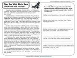 Free 4th Grade Reading Comprehension Worksheets Also Free Grade 4 Reading Prehension Worksheets Worksheets for All