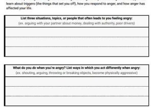 Free Anger Management Worksheets or 105 Best Anger Management Images On Pinterest