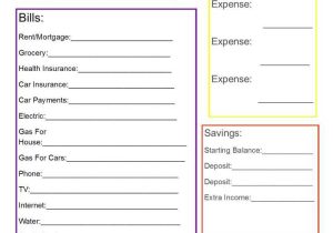 Free Budget Worksheet or 10 Best Writing Planners Images On Pinterest