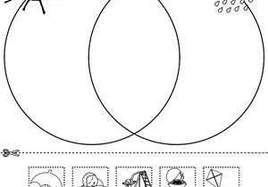 Free Compare and Contrast Worksheets for Kindergarten Also Kindergarten Venn Diagram Worksheet Guvecurid