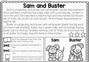 Free Compare and Contrast Worksheets for Kindergarten together with Pare and Contrast Passages for Reading
