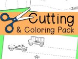 Free Cutting Worksheets together with Free Cutting & Coloring Pack