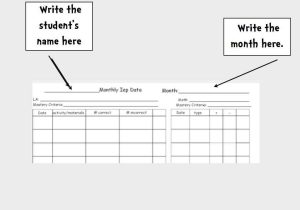 Free Download Monthly Budget Worksheet and Blank Monthly Data Sheet Template Freebie Autism Special Ins