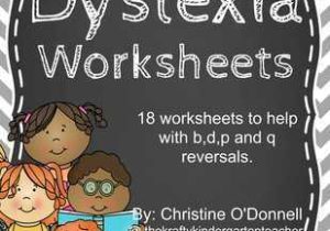 Free Dyslexia Worksheets Also Dyslexia Worksheets Differentiated Help with B D P and Q Reversals