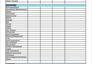 Free Monthly Budget Worksheet and Online Monthly Bud Worksheet Guvecurid