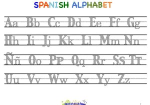 Free Name Tracing Worksheets Along with Spanish Alphabet Writing Lesson Spanish4kiddos Tutoring
